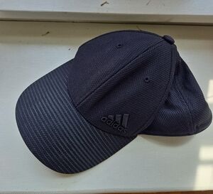 Adidas Aeroready A-flex Black/Dark Gray Hat, Size S/M
